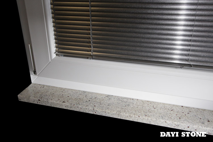 Window Sills Kashmir White Grantie Stone Top front and two head polished - Dayi Stone